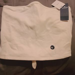Hollister white Haut tube top M NWT  ❤